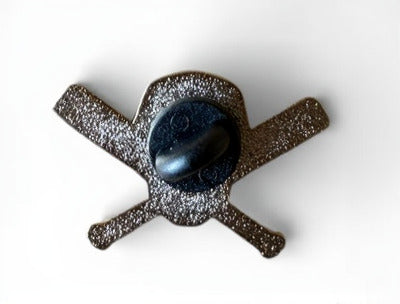 Skull & Crossbats Enamel Pin