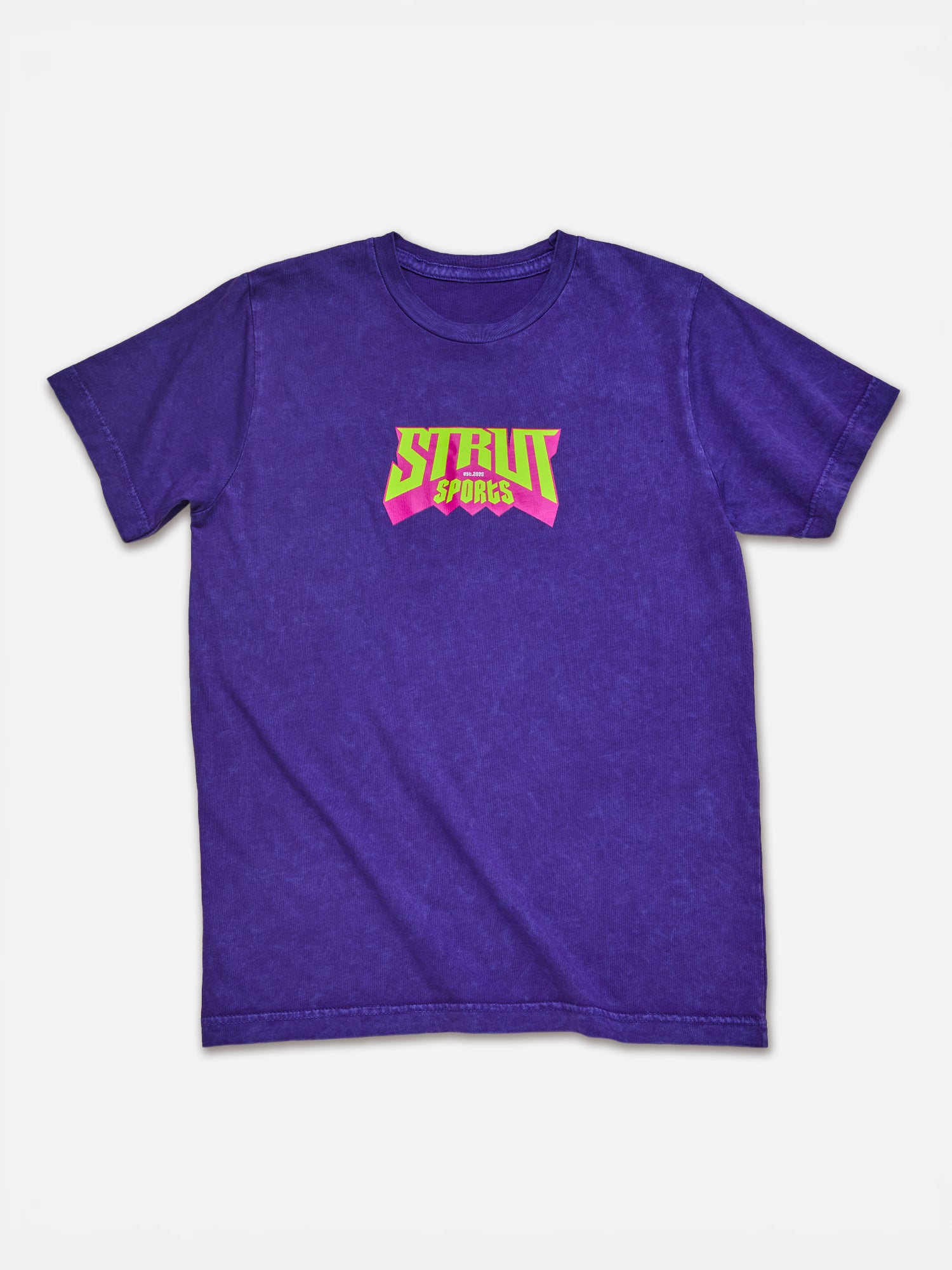 Strut Purple Mineral Wash Shirt