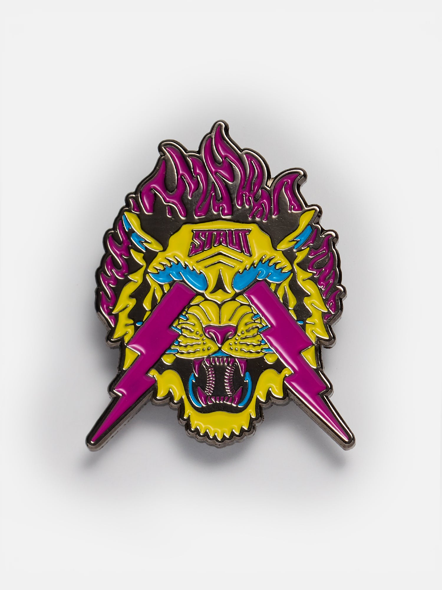 Strut Tiger Enamel Pin